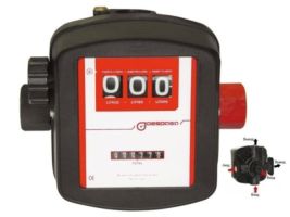 Счетчик механический топлива 10-90 л/м 1% Gespasa MG 80V 32070-CF00000 для учета бензина Счетчик механический топлива 10-90 л/м 1% Gespasa MG 80V 32070-CF00000 для учета бензина