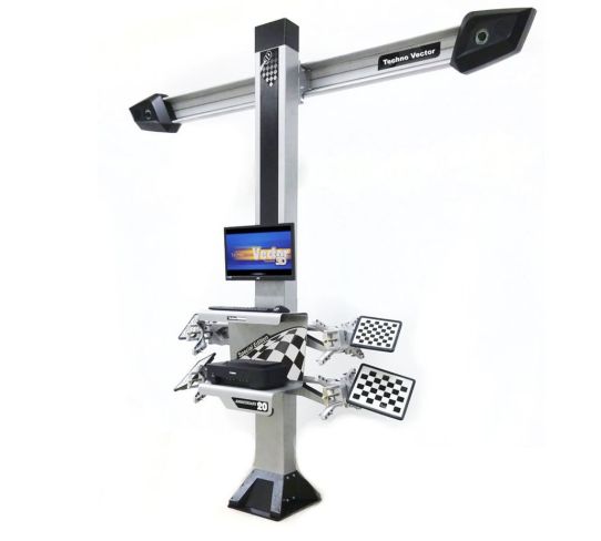 Легковой комплект для сход-развала Техносоюз до 24 дюйма ES4D-S+7212 T грузоподъемность 4т