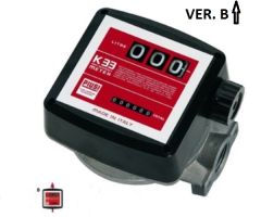 Счетчик топлива механический 20-120 л/м 1% K33 Piusi 000551000 Счетчик топлива механический 20-120 л/м 1% K33 Piusi 000551000