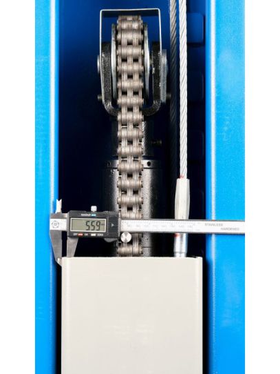 Двухстоечный подъемник Nordberg N4120BE-4B_380 4т, электрогидравлический, 380В, с нижней синхронизацией, 90-1900 мм