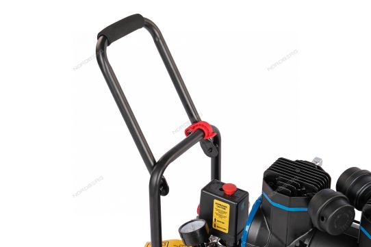 Поршневой компрессор 24 л, 250 л/м, 220В, 1.45 кВт, коаксиальный, безмасляный Nordberg NCEO24/250