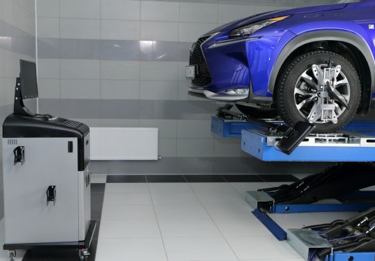 Легковой комплект для сход-развала Техносоюз до 24 дюйма TS5.5D-4L+Т6202 грузоподъемность 5.5т