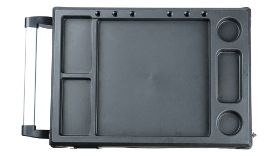 Тележка инструментальная Nordberg T7P, 7 ящиков, с системой защиты от опрокидывания, синяя