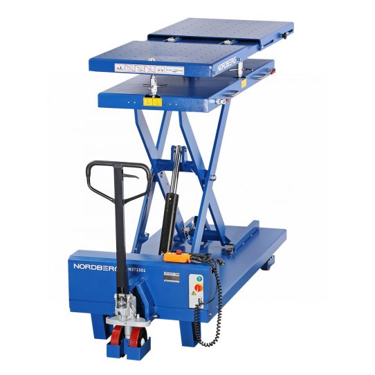 Стол подъемный электрогидравлический 1200 кг, для АКБ электромобиля 800-1800мм Nordberg N3T1501