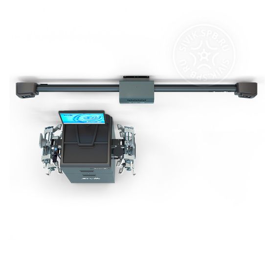 Стенд 3D сход-развал для легковых, внедорожников и микроавтобусов Astrade С2КС мобильный