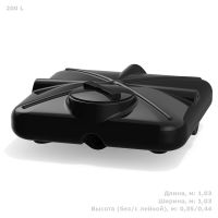 Бак душевой «РОСА» 200 литров