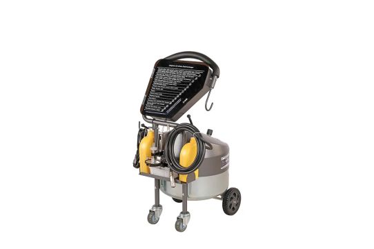 Установка для прокачки тормозной системы электрическая, емкость 18 л с мощным насосом 220В, передвижная Nordberg BC7