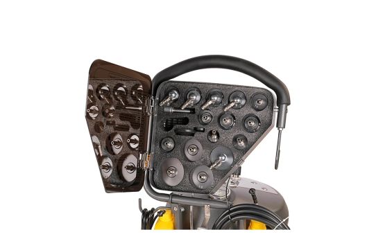 Установка для прокачки тормозной системы электрическая, емкость 18 л с мощным насосом 220В, передвижная Nordberg BC7