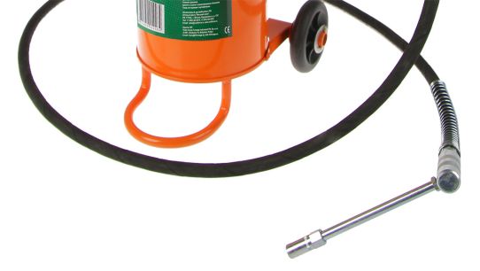 Нагнетатель смазки ручной с баком 5 л, давление 345 бар, шланг 2.1 м, Rock Force RF-2095