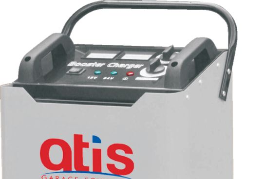 Пуско-зарядное устройство для 12В и 24В аккумуляторов с пусковым током 500А B-500 Atis