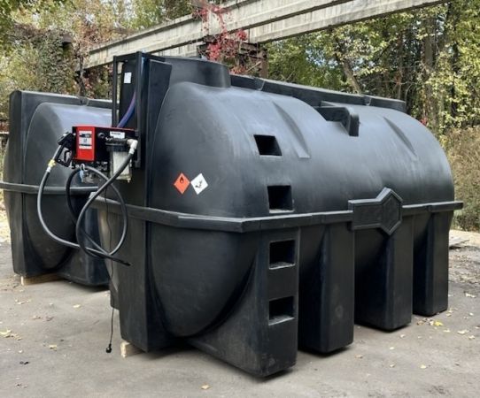 Мини АЗС для ДТ 10000 л 220 вольт PIUSI горизонтальная G10000