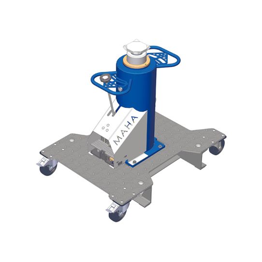 Канавный пневмогидравлический напольный двухштоковый подъемник 16,5 т, MAH-Z 16.5/120 Maha