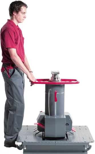 Канавный пневмогидравлический подъемник 15т, навесной одноштоковый 118220 Blitz