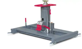 Канавный пневмогидравлический 15-тонный рельсовый одноштоковый подъемник 118214 Blitz