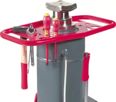 Канавный пневмогидравлический подъемник 15 т, напольный одноштоковый 118217 Blitz