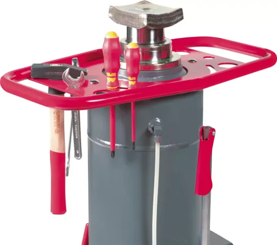 Канавный пневмогидравлический подъемник 15 т, рельсовый, одноштоковый 117924 Blitz