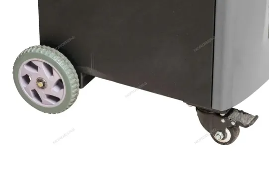 Установка электрическая для замены и промывки масла АКПП с манометром до 16 бар и дисплеем, передвижная, Nordberg CMA35S