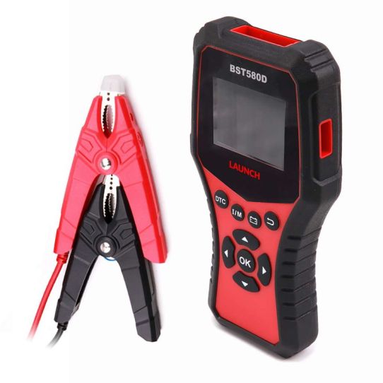 Тестер аккумуляторов 12В AGM GEL EFB с ЖК-дисплеем, проверка пуска и зарядки Launch BST-580D 301050670