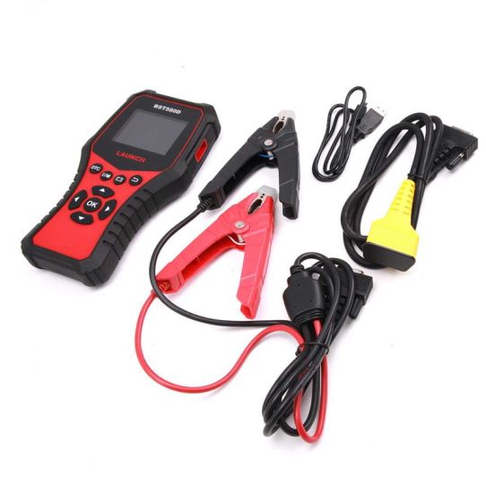 Тестер аккумуляторов 12В AGM GEL EFB с ЖК-дисплеем, проверка пуска и зарядки Launch BST-580D 301050670