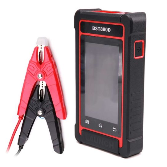 Тестер аккумуляторов 12В AGM GEL EFB WET с сенсорным дисплеем, цифровым индикатором, поддержкой Wi-Fi печати Launch BST-880D 301050669