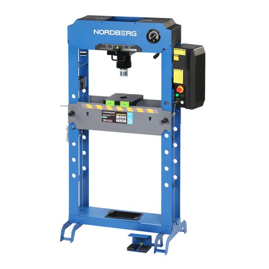 Пресс электрогидравлический Nordberg N3550E с усилием 50т, напольный с ножным приводом