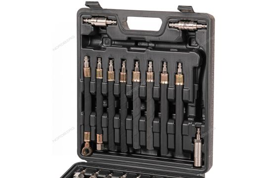 Установка для промывки и замены масла в АКПП с насосом 2 л/мин и манометром 16 бар Nordberg CMT32EB