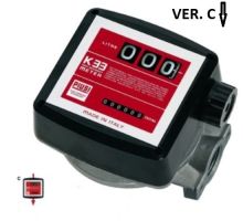 Счетчик топлива механический 20-120 л/м 1% K33 Piusi 000552000 Счетчик топлива механический 20-120 л/м 1% K33 Piusi 000552000