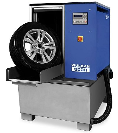 Автоматическая установка для мойки колес WULKAN 300 KART ширина колеса до 305мм