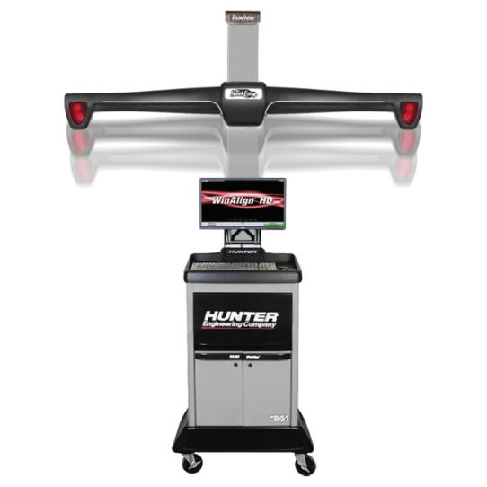 Стенд 3D сход-развал для легковых автомобилей Hunter WA560E/HE421CM3BLKE, мобильный
