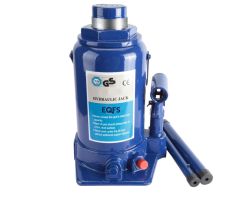 Домкрат бутылочный 8 т, EQFS ES-8B 205-390 мм, гидравлический, для внедорожников, с ходом штока 125 мм