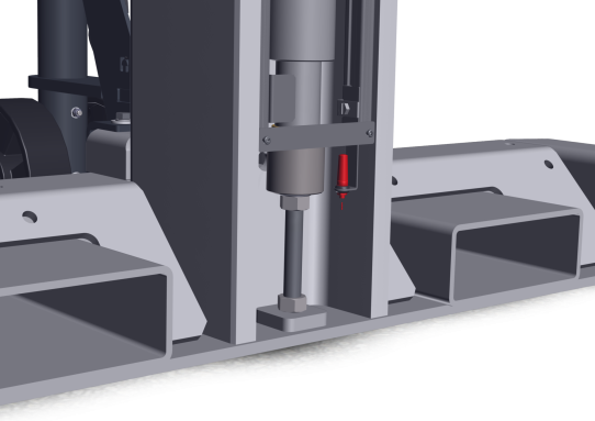 Подкатной подъемник для грузовых автомобилей беспроводной 30т MAHA VP 451191, 4 колонны