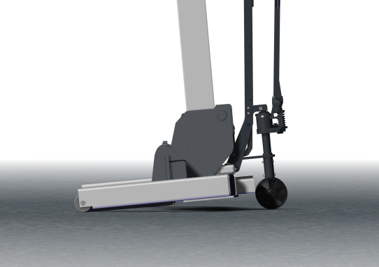 Подкатной подъемник для грузовых автомобилей беспроводной 30т MAHA VP 451191, 4 колонны