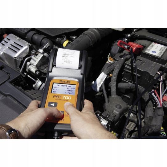 Профессиональный цифровой тестер аккумуляторов 12В AGM, Gel, VRLA с термопринтером, GYS PВТ 700 024229