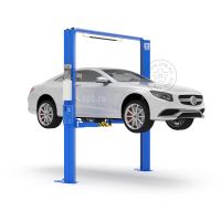 Двухстоечный подъемник Sivik ПГА-3500-Е синий 3.5т, электрогидравлический, 380В, с верхней синхронизацией, 95-2045 мм