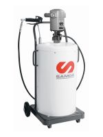 Нагнетатель смазки для бочек на 50 л, Samoa 486510 3-10 бар, пневматический, с насосом PM35 60:1