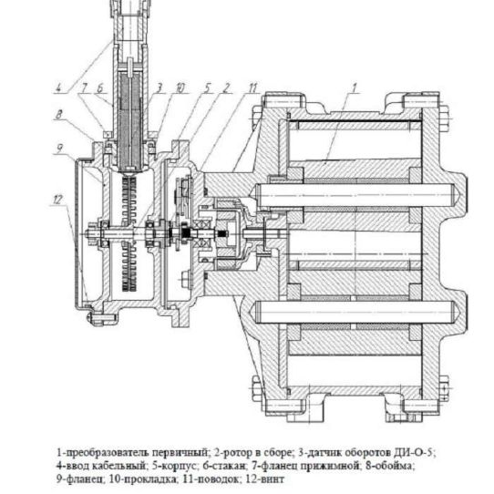 Счетчик топлива механический 42-417 л.м. 6 бар ППО-ДИ-0-5-КУП-30 40 0,6 (1,1-6,0)-0,5