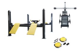 Легковой комплект для сход-развала KraftWell до 24 дюйма 4WL_set_3 грузоподъемность 4т