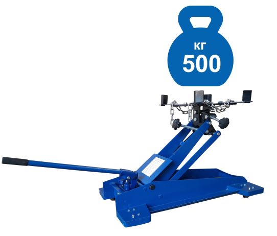 Домкрат трансмиссионный 0.5т подкатной для кпп Техносоюз ES0701