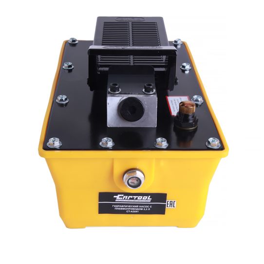 Гидравлический насос ножной с пневмоприводом Car-Tool CT-A3041