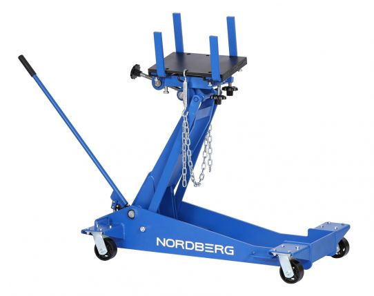 Домкрат трансмиссионный 2т подкатной гидравлический для кпп Nordberg N32210