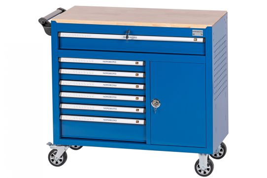 Тележка инструментальная, Nordberg T8, 7 ящиков, без инструментов
