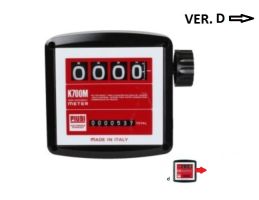 Счетчик топлива механический 20-220 л/м 1% Piusi K700 F00540040 Счетчик топлива механический 20-220 л/м 1% Piusi K700 F00540040