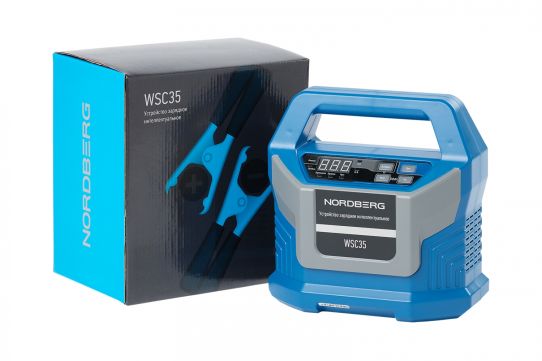 Зарядное устройство Nordberg 12 В и 24 В от сети 220 В