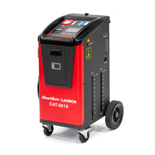 Электрическая установка для промывки и замены масла в АКПП 12В 220В, с насосом 2 л/мин и комплектом адаптеров, Launch CAT-601S 