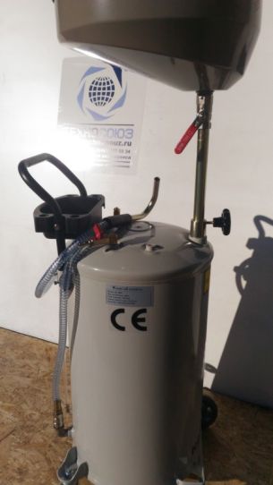 Ручная установка для слива масла на 80 литров Техносоюз HC-2081