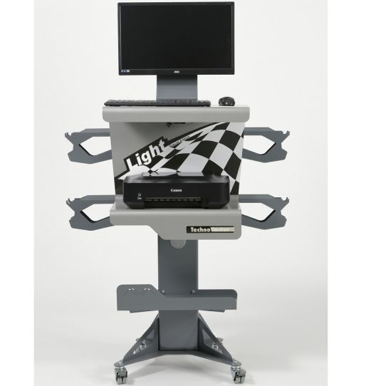 Легковой комплект для сход-развала Техносоюз до 24 дюйма F4D4+7202 KAB грузоподъемность 4т