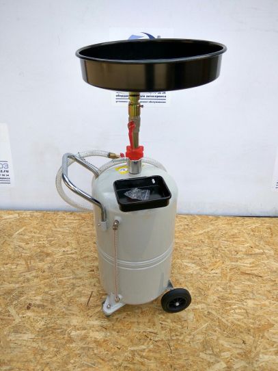 Ручная установка для слива масла на 90 литров Техносоюз TS-566090