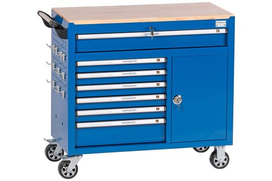 Тележка инструментальная, Nordberg T8, 7 ящиков, без инструментов