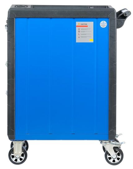 Тележка инструментальная Nordberg T7P, 7 ящиков, с системой защиты от опрокидывания, синяя