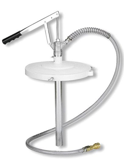 Нагнетатель смазки ручной для бочек 12-18 кг, раздаточный шланг 1.5 м, переносной Samoa 108501